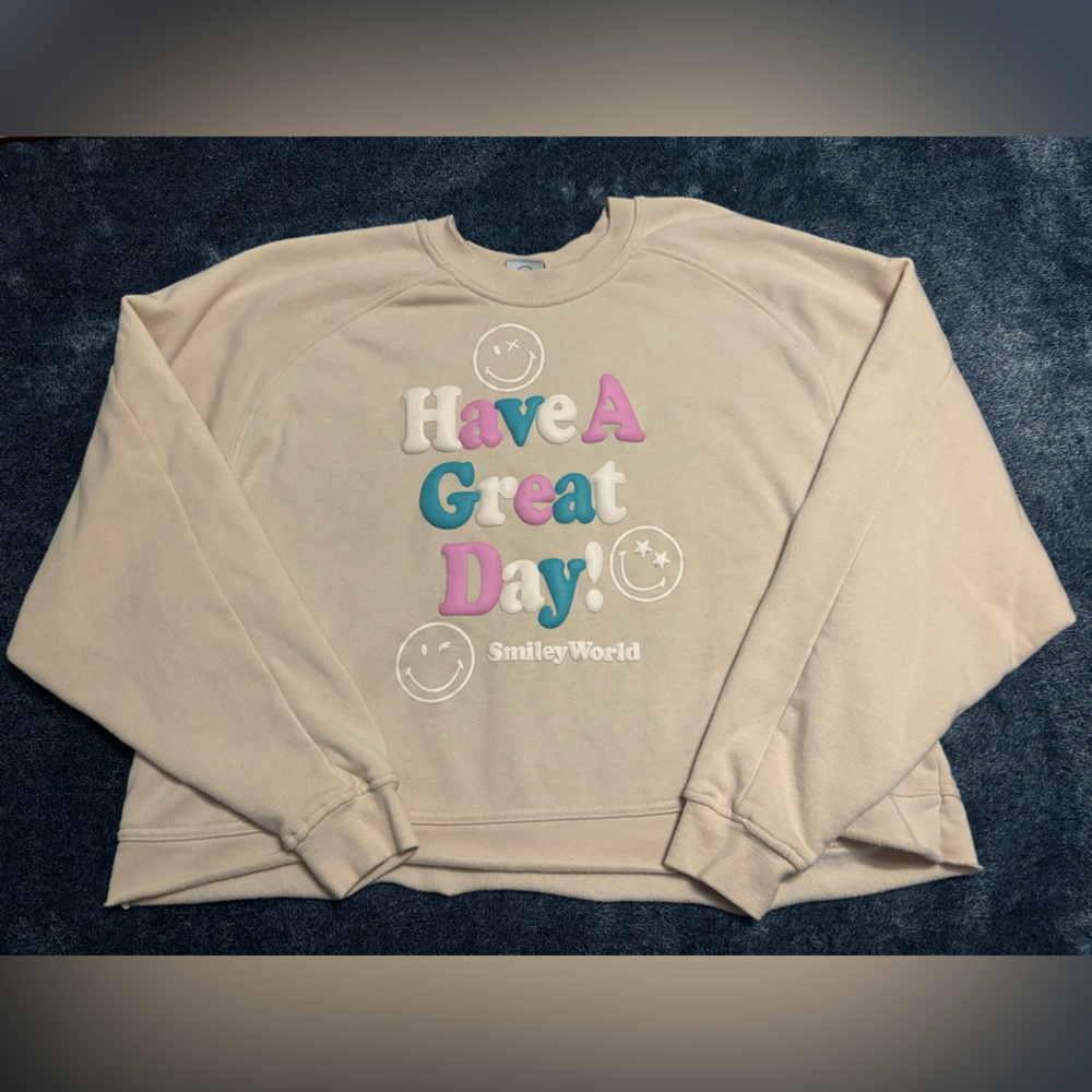 Smiley World “Have a Great Day!” Sweatshirt